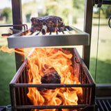 BBQ03 SS Argentine Santa Maria Wood Fire & Charcoal Gaucho Grill