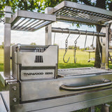 BBQ03SS MINI Argentine Santa Maria Wood Fire & Charcoal Gaucho Grill