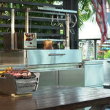 BBQ05SS Argentine Santa Maria Wood Fire & Charcoal Gaucho Grill (Built-In)