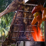 BBQ06SS Argentine Santa Maria Wood Fire & Charcoal Gaucho Grill