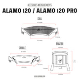 Alamo 120 PRO Grill