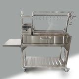 BBQ03 SS Argentine Santa Maria Wood Fire & Charcoal Gaucho Grill