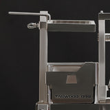 BBQ03SS MINI Argentine Santa Maria Wood Fire & Charcoal Gaucho Grill