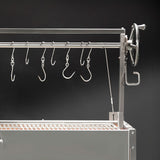 BBQ08SS Argentine Santa Maria Wood Fire & Charcoal Gaucho Grill