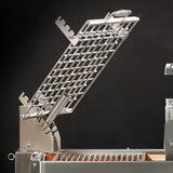 BBQ08SS Argentine Santa Maria Wood Fire & Charcoal Gaucho Grill