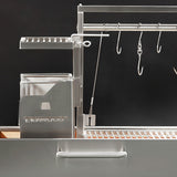 BBQ08SS Argentine Santa Maria Wood Fire & Charcoal Gaucho Grill