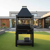 Tagwood BBQ12SI Argentine Santa Maria Wood Fire & Charcoal Gaucho Grill