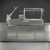 BBQ28SS XL Stainless Steel Santa Maria Wood Fire & Charcoal Gaucho Grill