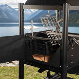 Tagwood BBQ12SI Argentine Santa Maria Wood Fire & Charcoal Gaucho Grill