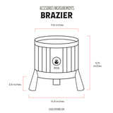 Brazier- Fogues TX