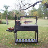 BBQ03SI Argentine Santa Maria Wood Fire & Charcoal Gaucho Grill