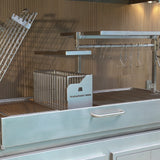 BBQ28SS XL Stainless Steel Santa Maria Wood Fire & Charcoal Gaucho Grill