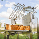 BBQ33SS Argentine Clamp Grill with Firebox